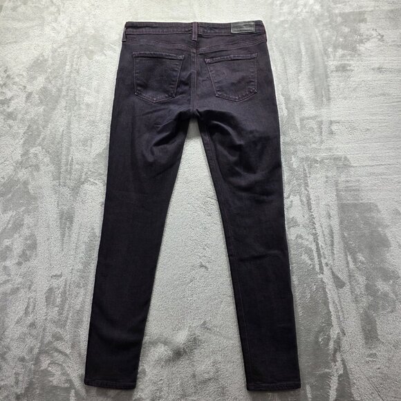 Big Star Alex Skinny Jeans Womens 28 Dark Wash Stretch Denim Low Rise Slim Fit - Picture 2 of 11